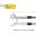 10 mm, Vario Line Banjo Fitting Type 032, 20° Left Side Bend, 20° Down Elbow, ABS Block Stainless Steel