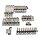 Complete Engine Screw Kit Screws for Pan America Primary Cover, Manifold Cover, Camshaft Cover, Ignition Coil, Rockerbox, Sprocket Cover Satin Black Powder Coated
