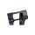 6" Fast Back Risers CNC milled for OEM HD or KOSO Digital Speedometer Black 1" Anodized