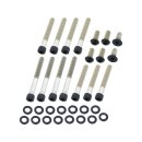 Primary Cover Screw Kit For Sportster Satin Black Powder...