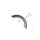 Ricks 150mm Tire Bobber Rear Fender Raw Steel