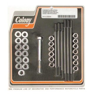 COLONY CRANKCASE BOLT KIT