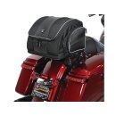 Route 1 Weekender Backrest Rack Bag Black