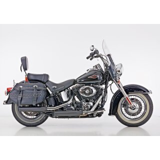 Performance Slip-On Muffler Black Powder Coated