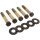 Sprocket/Pulley Screw Kit 5 Hex Head Screws, 5 Washers Satin Black Powder Coated