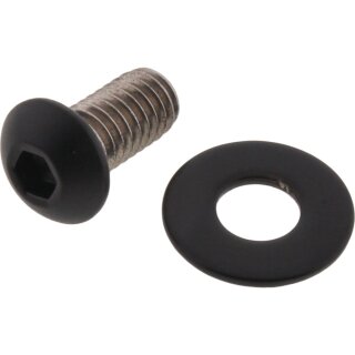 Aircleaner Screw Kit Supplied are 1 screw and 1 washer Satin Black Powder Coated