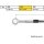 11 mm, Vario Line Banjo Fitting Type 100, Straight Stainless Steel