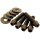 Sprocket/Pulley Screw Kit 5 Conical Allen Head Screws, 5 Washers Titanium Satin