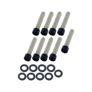 Cam Cover Screw Kit Satin Black Powder Coated
