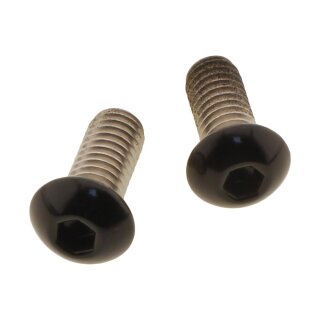 Headlight Screw Kit Gloss Black Powder Coated