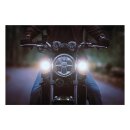 Dayron i Blinker, Tagfahr- und Positionslicht Classic (cold white), M8 Adapter Black