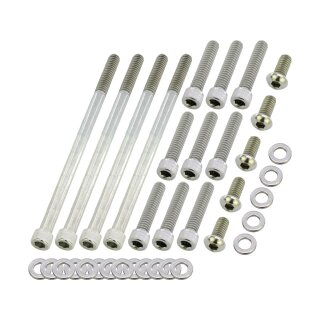 Primary Cover Screw Kit For Touring Stainless Steel