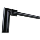 2" Str8UP Softail Handlebars Extra Tall (430mm), Width Lower Tube 300 mm Black Powder Coated Hydraulic Clutch Throttle By Wire