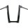 2" Str8UP Softail Handlebars Extra Tall (430mm), Width Lower Tube 300 mm Black Powder Coated Hydraulic Clutch Throttle By Wire