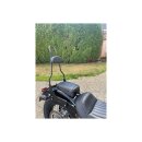 23" Quick Release Sissy Bar with Pad Gloss Black...