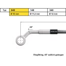 10 mm, Vario Line Banjo Fitting Type 040, 40° Side...