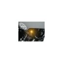 Nano ST Series LED Turn Signal/Position Light Anodized Black Smoke LED