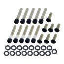 Primary Cover Screw Kit For Touring Satin Black Powder...