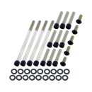Primary Cover Screw Kit For Dyna, Softail, Touring Satin...