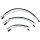 Plug`n`Play Throttle By Wire Extensions 12" Long, double harness