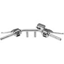 82-95 Early Style Handle Bar Control Kit Chrome 5/8"...
