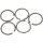 Crank Sprocket Shaft Bearing Shim size .1205-.1195 Pack 5