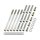 Primary Cover Screw Kit For Dyna, Softail, Touring Stainless Steel