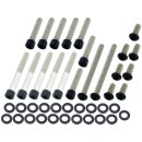 Primary Cover Screw Kit For Dyna, Softail Satin Black...