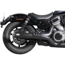 Single Slip-On Muffler Set Black Ceramic Coated