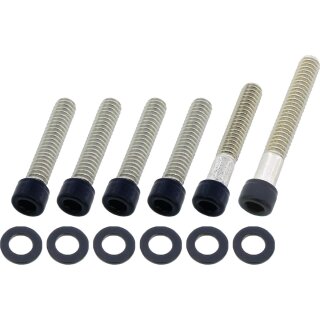 Cam Cover Screw Kit Satin Black Powder Coated