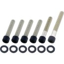 Cam Cover Screw Kit Satin Black Powder Coated