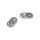 Flex Peg Adapters Silver 22 mm