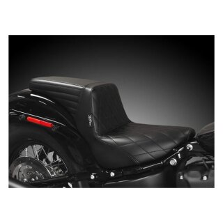 Le Pera, Bare Bones solo seat. Diamond stitch