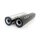 Miller, Independence slip-on mufflers. Euro 4. Polished
