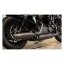 Miller, Silverado III slip-on mufflers. Euro 4. Matte black