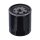 Athena, spin-on oil filter. Black