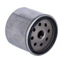Athena, spin-on oil filter. Chrome
