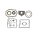 Athena, 4-speed transmission gasket & seal kit