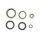 Athena, engine oil seals kit
