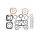 Athena, top end gasket kit. 82-85 XL 1000