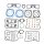 Athena, top end gasket kit