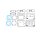 Athena top end gasket kit. Evo Big Twin 92-99