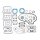 Athena, motor gasket kit (excl. oil seals). 88-90 XL1200