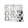 Athena, motor gasket kit (excl. oil seals). 99-04 Twin Cam