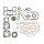 Athena, motor gasket & seal kit. XL1000