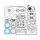 Athena, motor gasket & seal kit. Evo B.T.