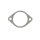 Athena, gasket transmission shifter shaft cover. Fiber