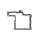Athena, gasket transmission top cover. .020" paper