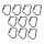 Athena, gasket transmission side cover. .020" paper