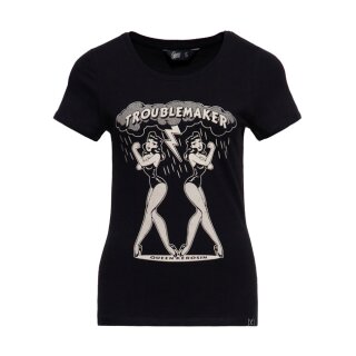 Queen Kerosin Trouble Maker t-shirt black